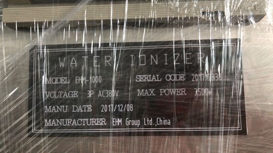 Ionizer Air Industri Air 1000L/j Asam Basa Baja Tahan Karat