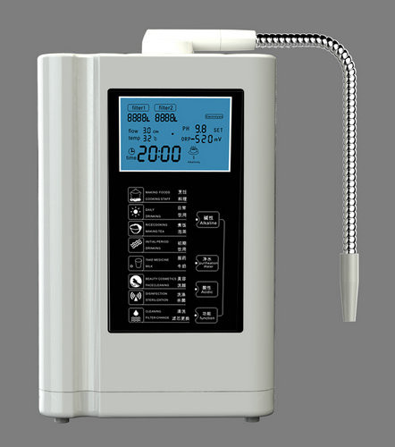 Komersial alkali Home air Ionizer mesin dengan 3,8 inci layar LCD warna-warni