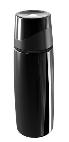 Hitam air alkali Vacuum Flask 7cm D dengan 500L Filter kehidupan