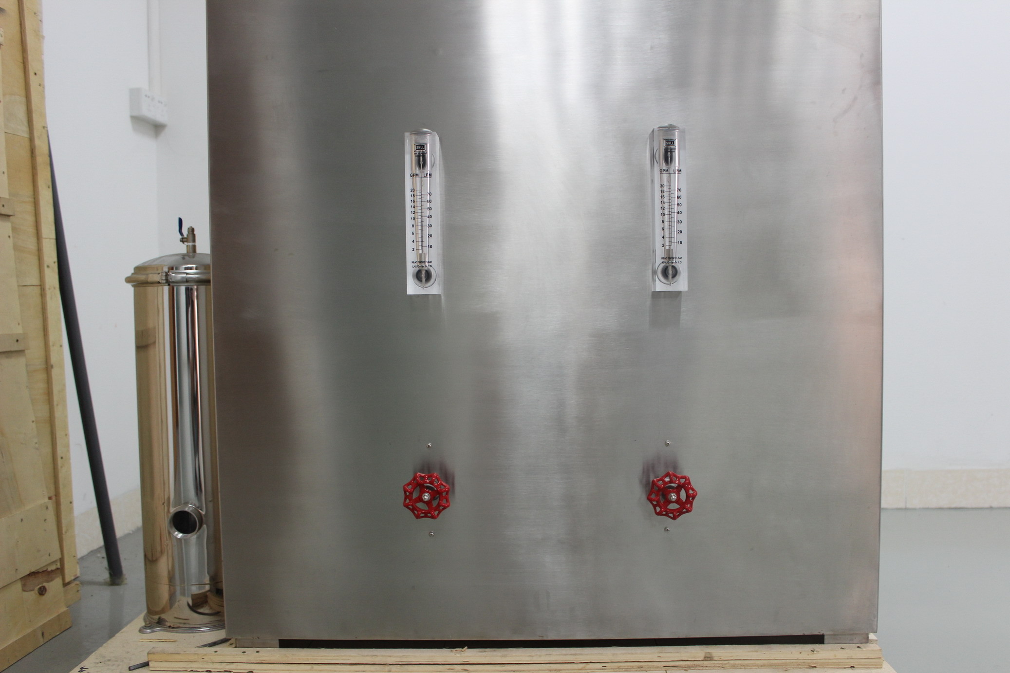 Stainless Steel komersial air Ionizer dengan output 1000 L/jam