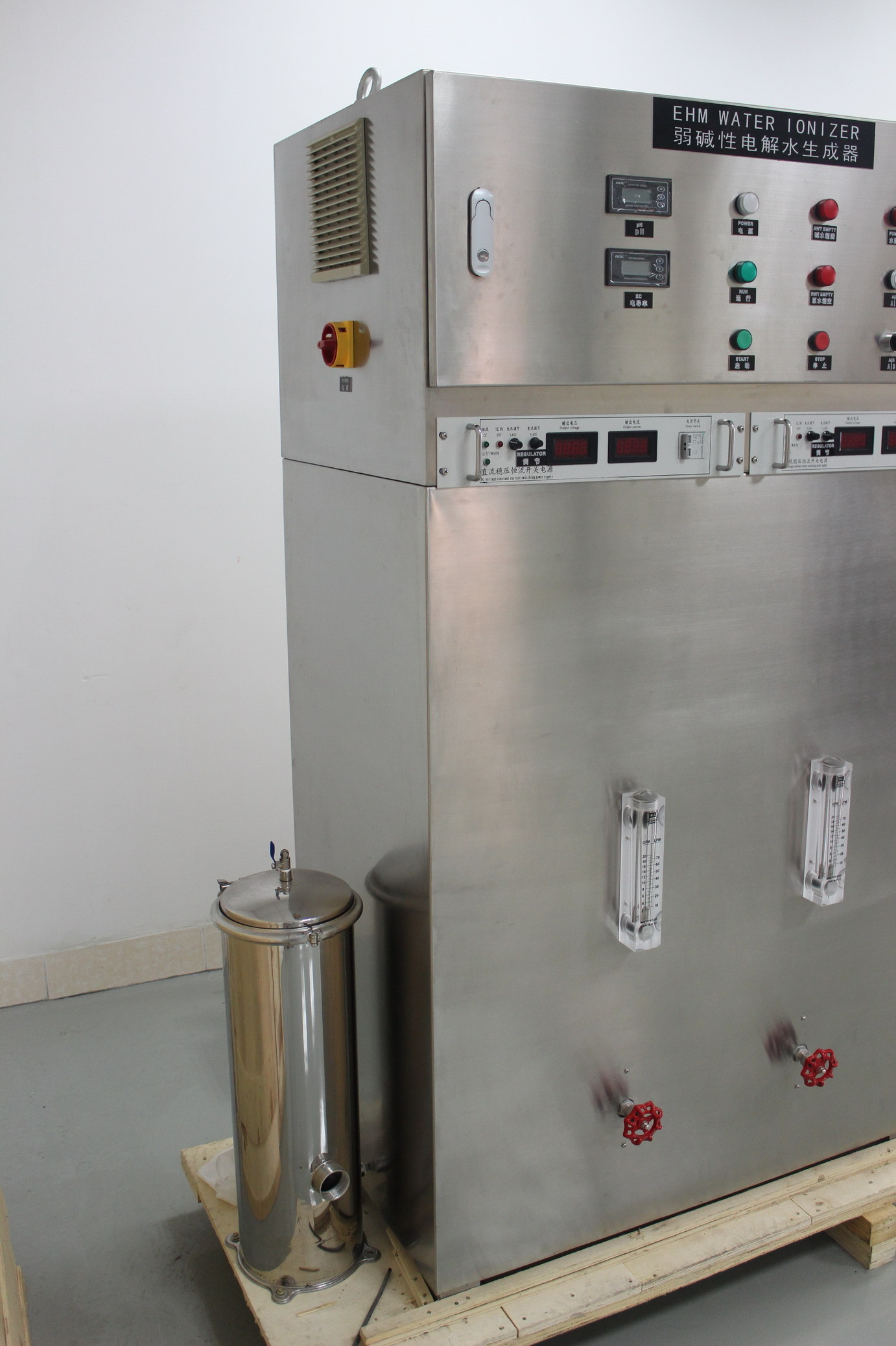 Multifungsi Komersial Air Ionizer Purifier 2000L / jam untuk air pembotolan